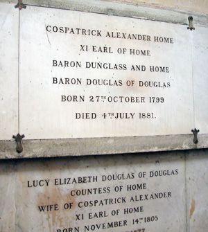 Tombs below old St Brides Church