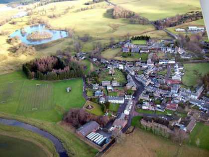 aerial view of old douglas